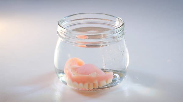 image of dentures