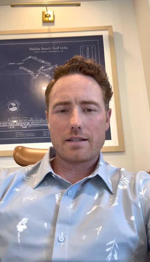 Screen capture of Dr. Eric Baker explaining patients dealing with mental health challenges